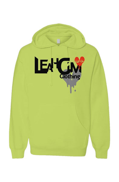 Neon Heart LeahCim Hoodie - LeahCim Clothing