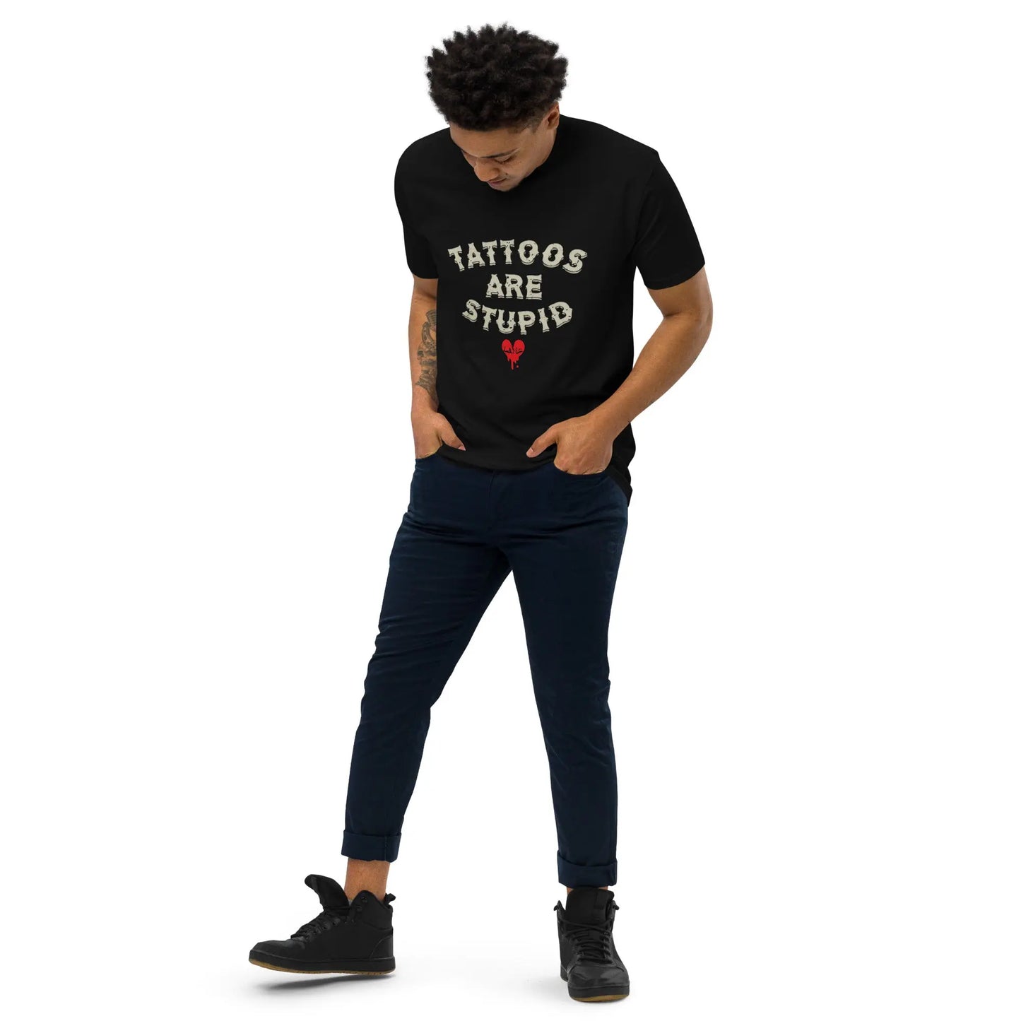 Stupid Tats Tee - LeahCim Clothing