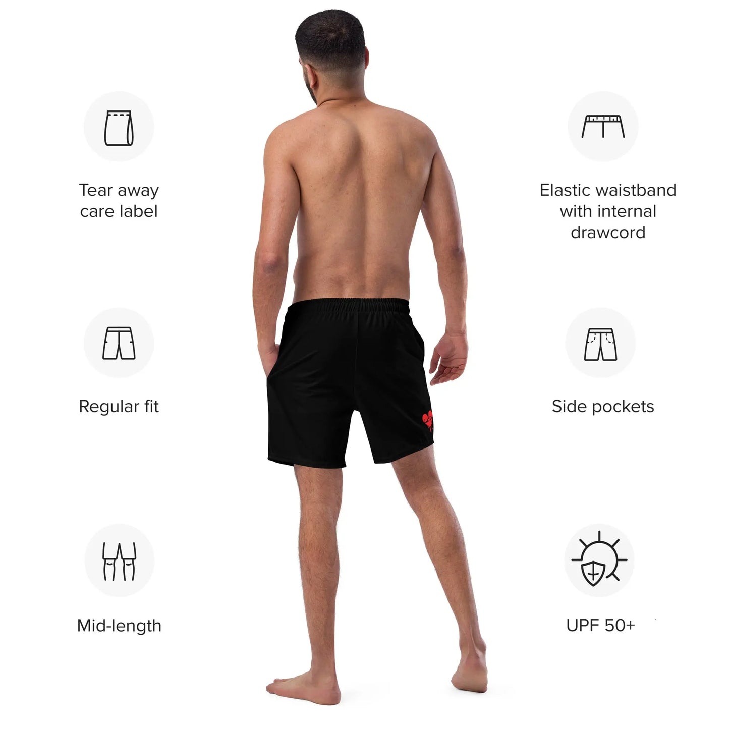 The BASICS Swim Trunks - LeahCim Clothing