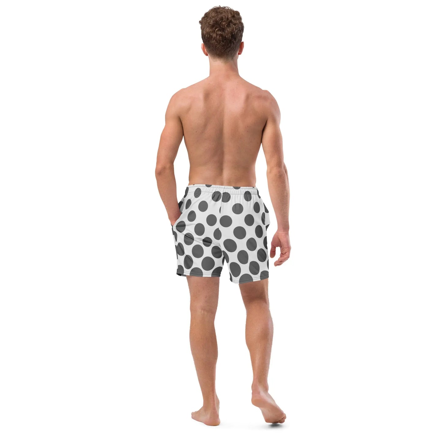 The PolkaDOT Swim Trunks - LeahCim Clothing