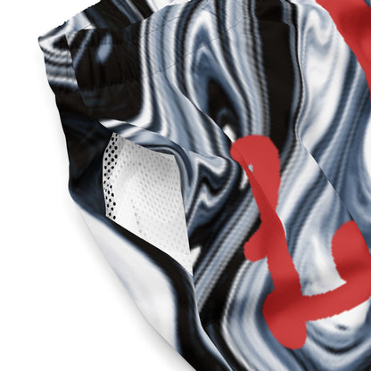 LeahCim Print Swim Trunks LeahCim Clothing