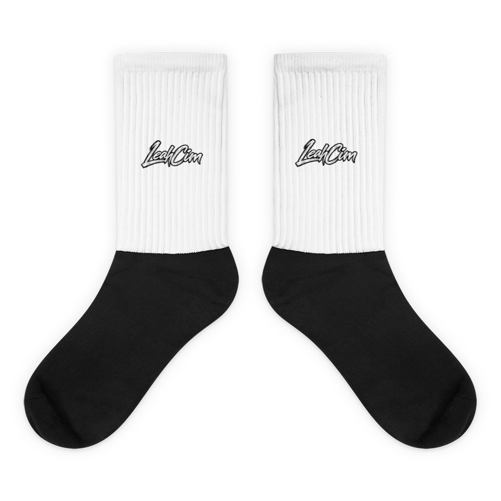 LeahCim Socks — sock-outside view